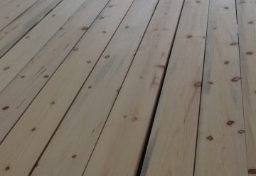 Madera aserrada de pino ponderosa / Pine lumber in board-feet